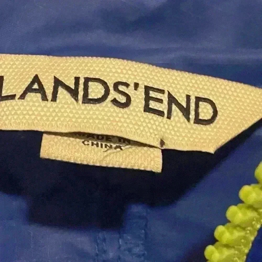 Lands End Zip Front Jacket